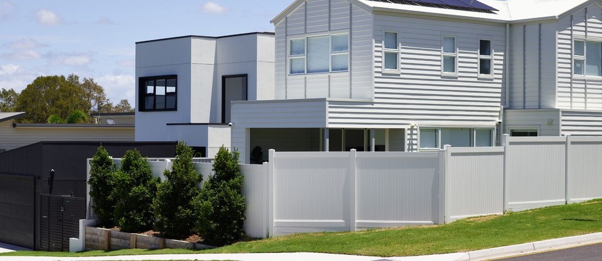 Modern townhouse developments on Turpin Road, Labrador