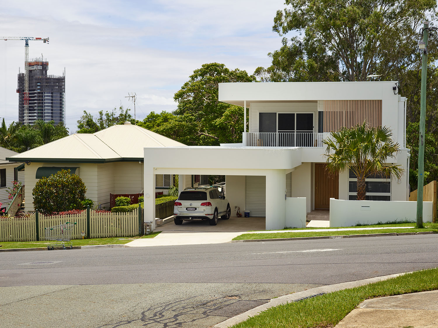New modern home builds are transforming selected Southport streetscapes 