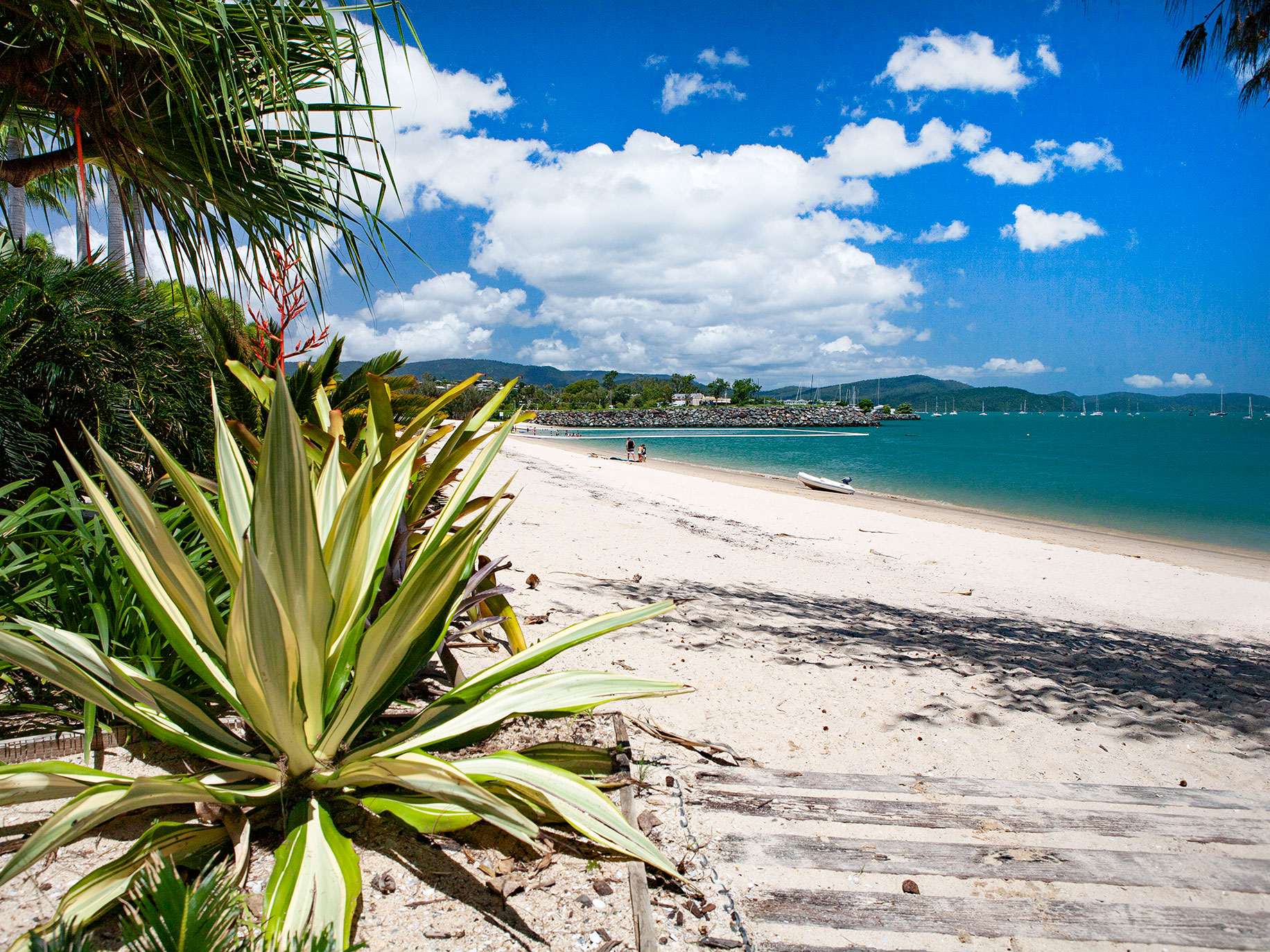 Airlie Beach, Queensland retains sections of untouched 'lost in paradise-like' beachfront